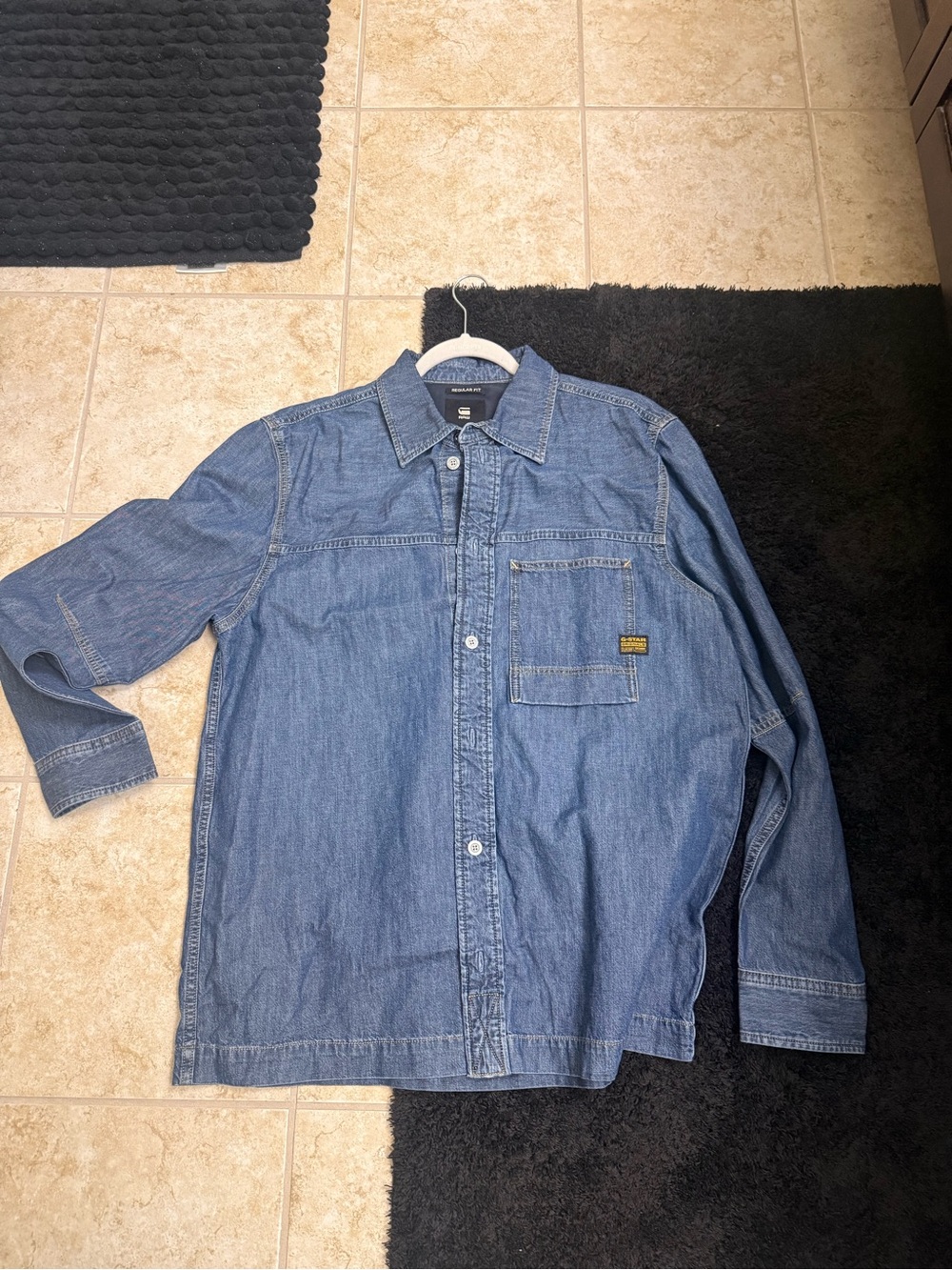 G-Star Raw Men's Denim Shirt Jacket - Blue